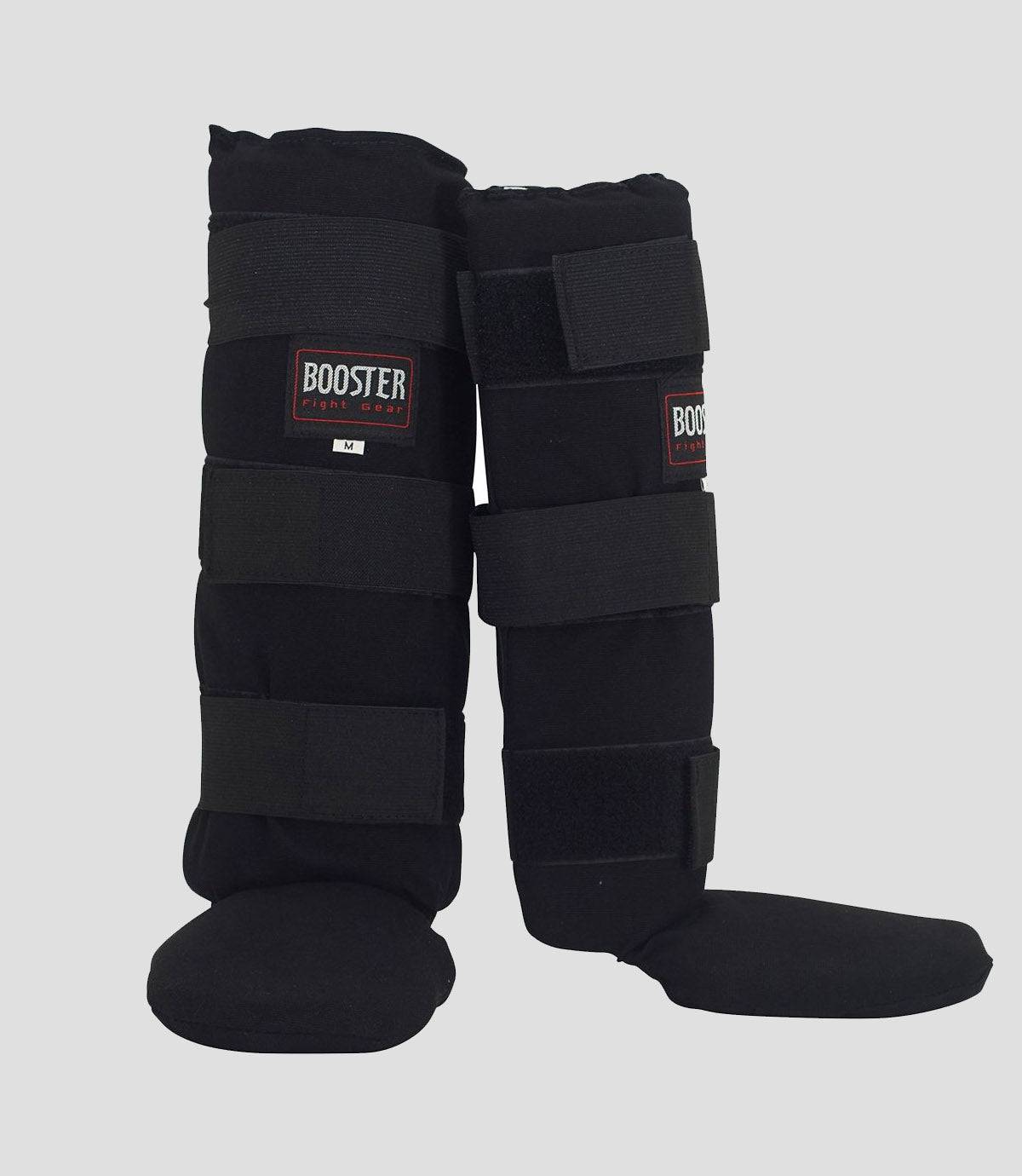 Booster Schienbeinschoner BTSG Curved - Schwarz - The Fight Company Deutschland