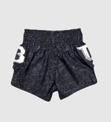 Fairtex X Booster Kickboks Broekje - Zwart/Wit - The Fight Company Deutschland