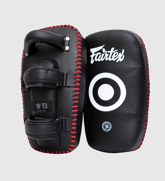 Fairtex Thai Pads FXB - Zwart/Rood/Wit - The Fight Company Deutschland