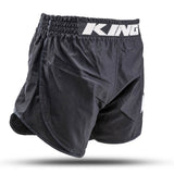 King Pro Boxing Muay Thai Shorts KPB Classic - Schwarz