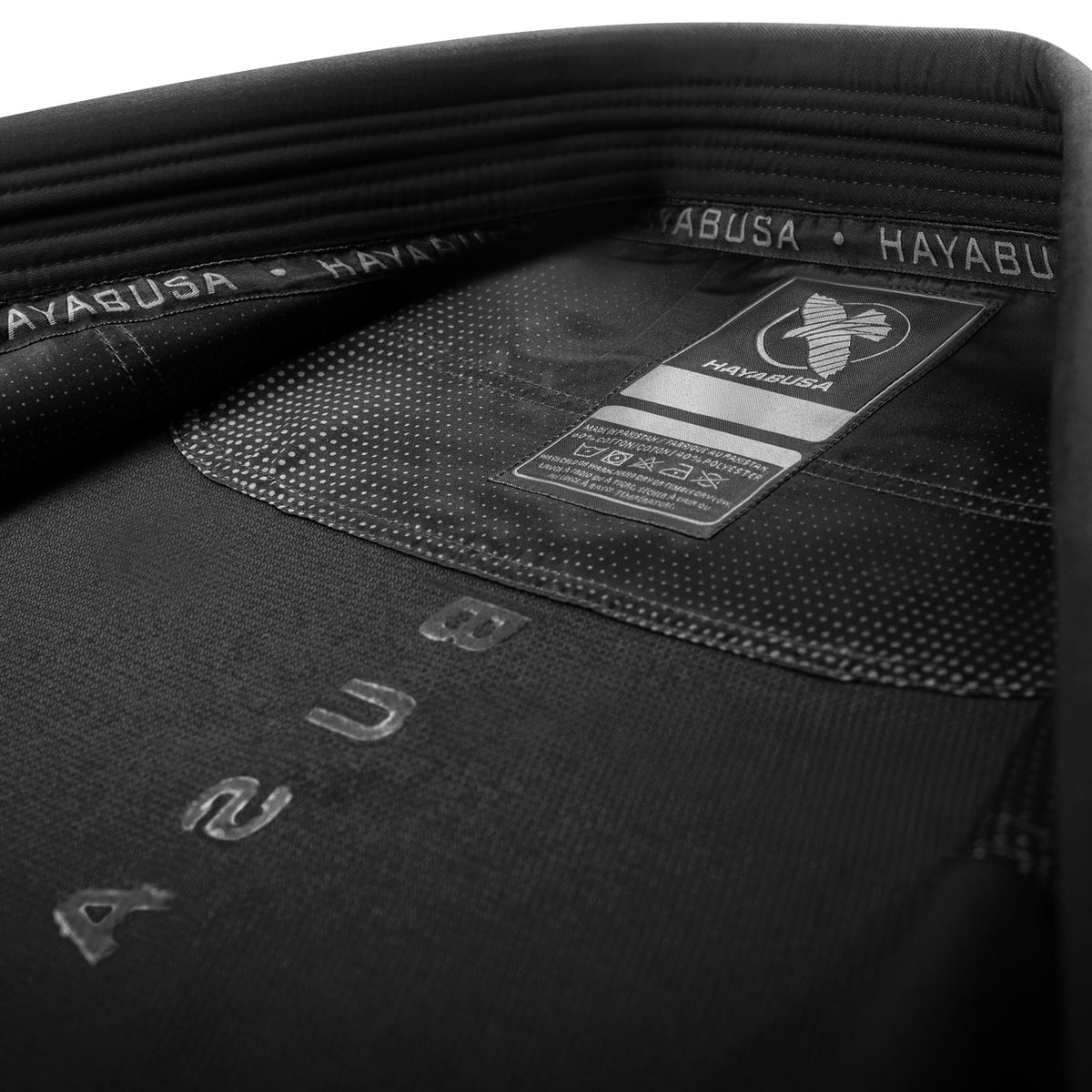 Hayabusa BJJ Gi Jacke Core Lightweight - Schwarz