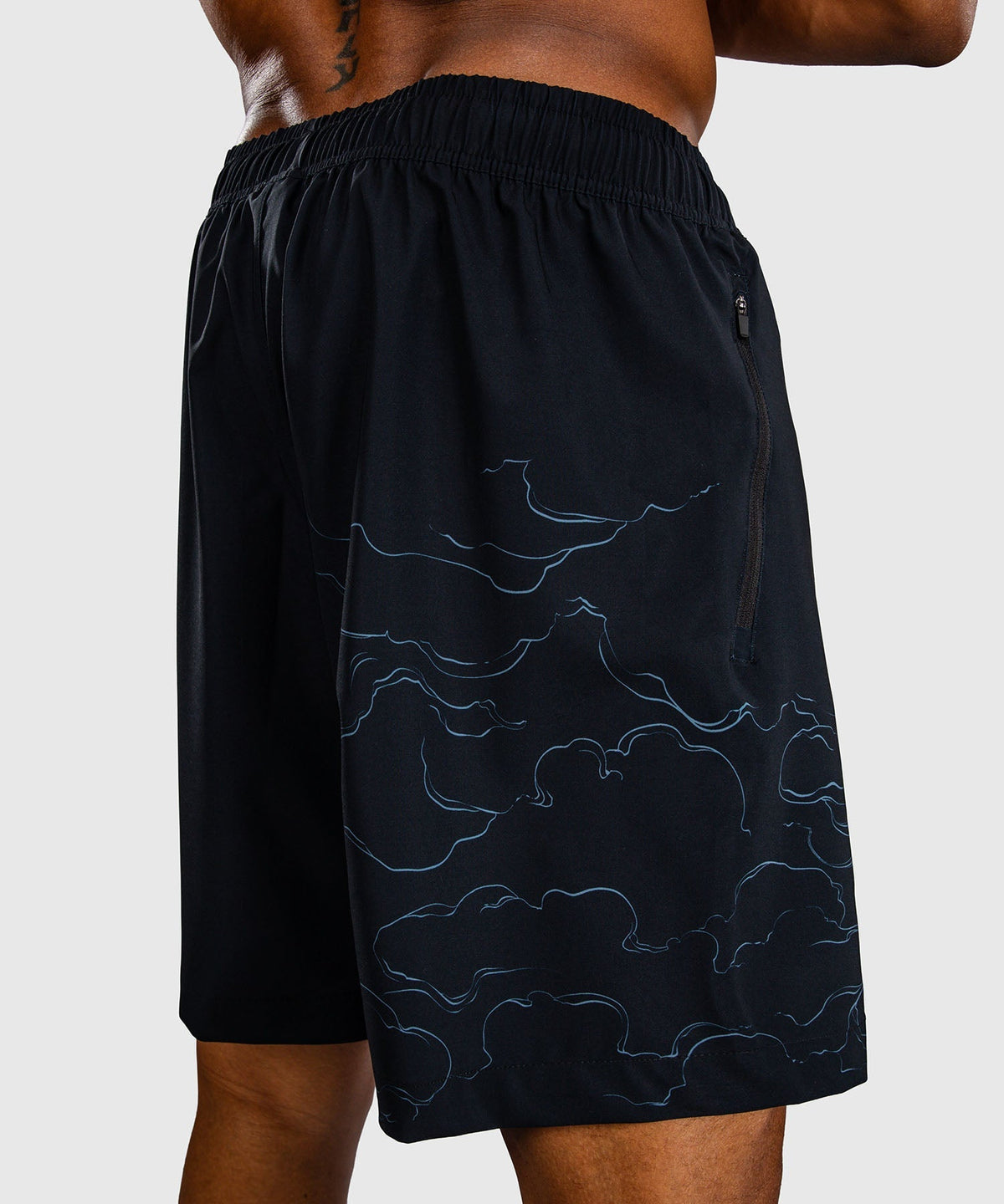Venum Trainingsshorts Thunder Dragon - Schwarz/Grau/Kupfer