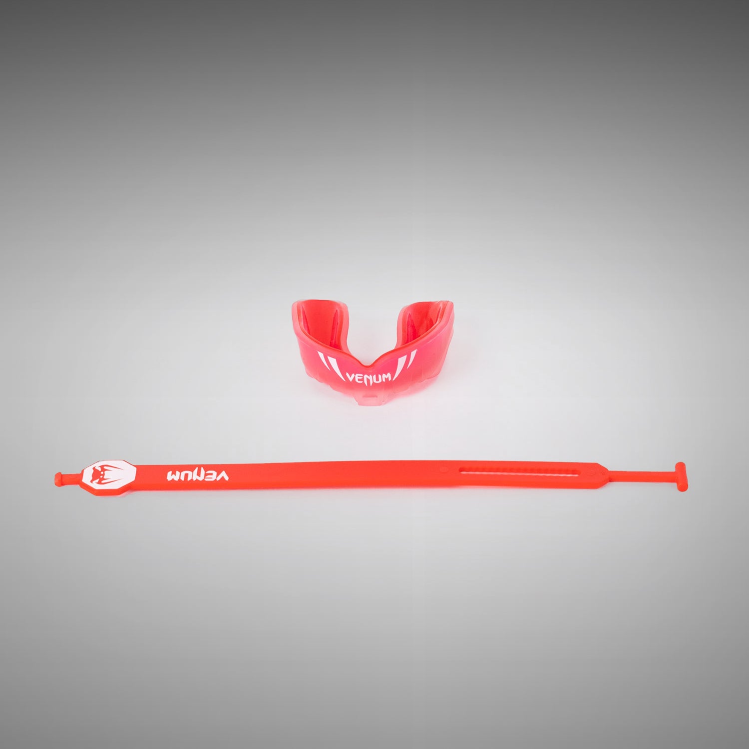 Venum Mundschutz Challenger Kinder - Rot Transparent