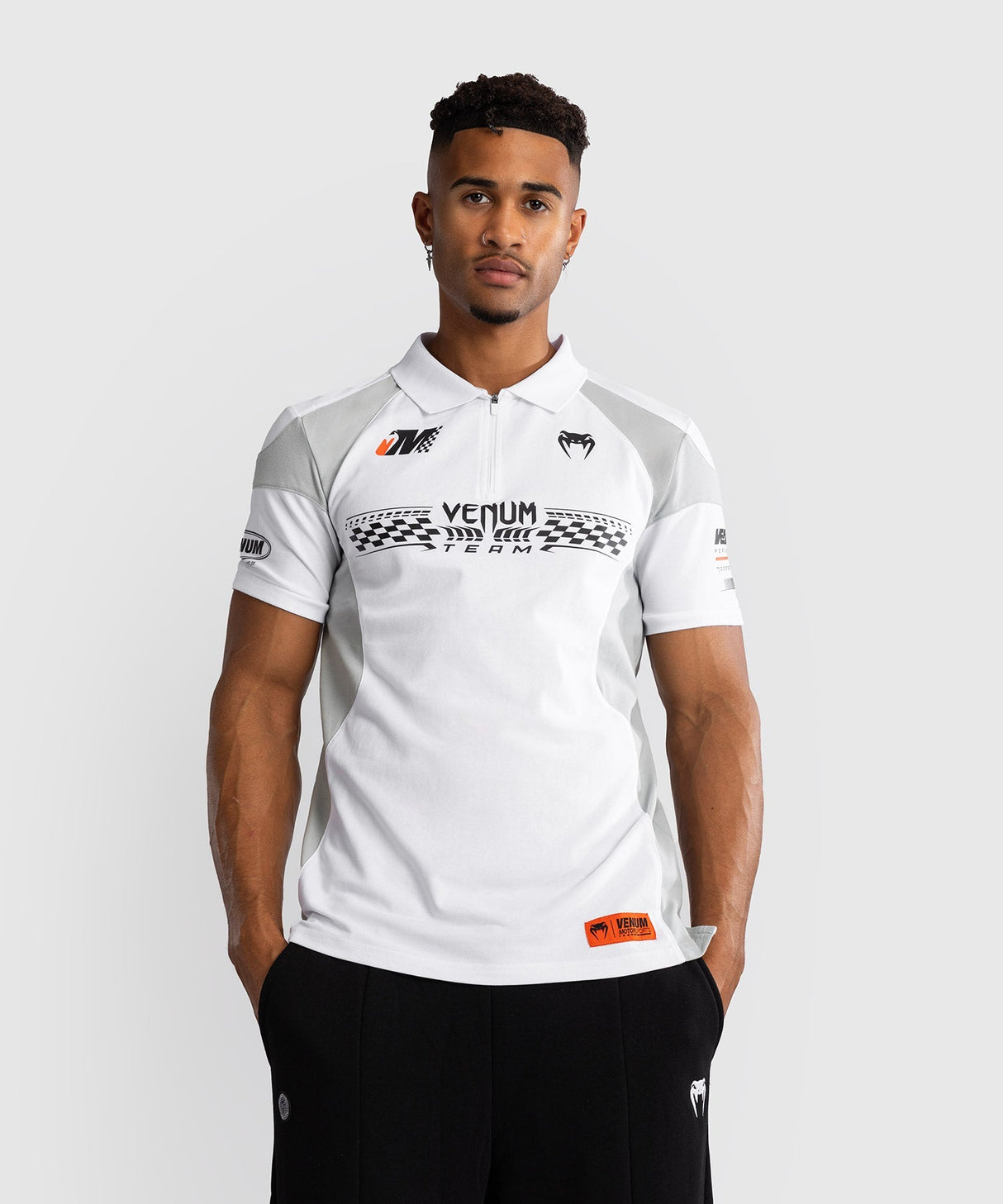 Venum Motorsport Polo – Weiß