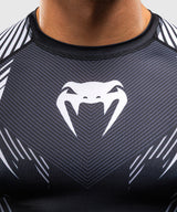 Venum Rashguard No-Gi 6.0 Kurzarm - Schwarz/Weiß