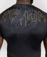 Venum Rashguard Kurzarm Serpenti – Schwarz