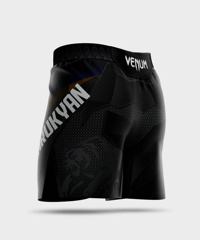 Venum UFC MMA Shorts Adrenaline Unrivaled Arman Tsarukyan - Schwarz