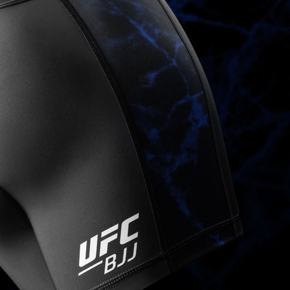 Hayabusa x UFC BJJ Kompressionsshorts Damen - Schwarz/Blau