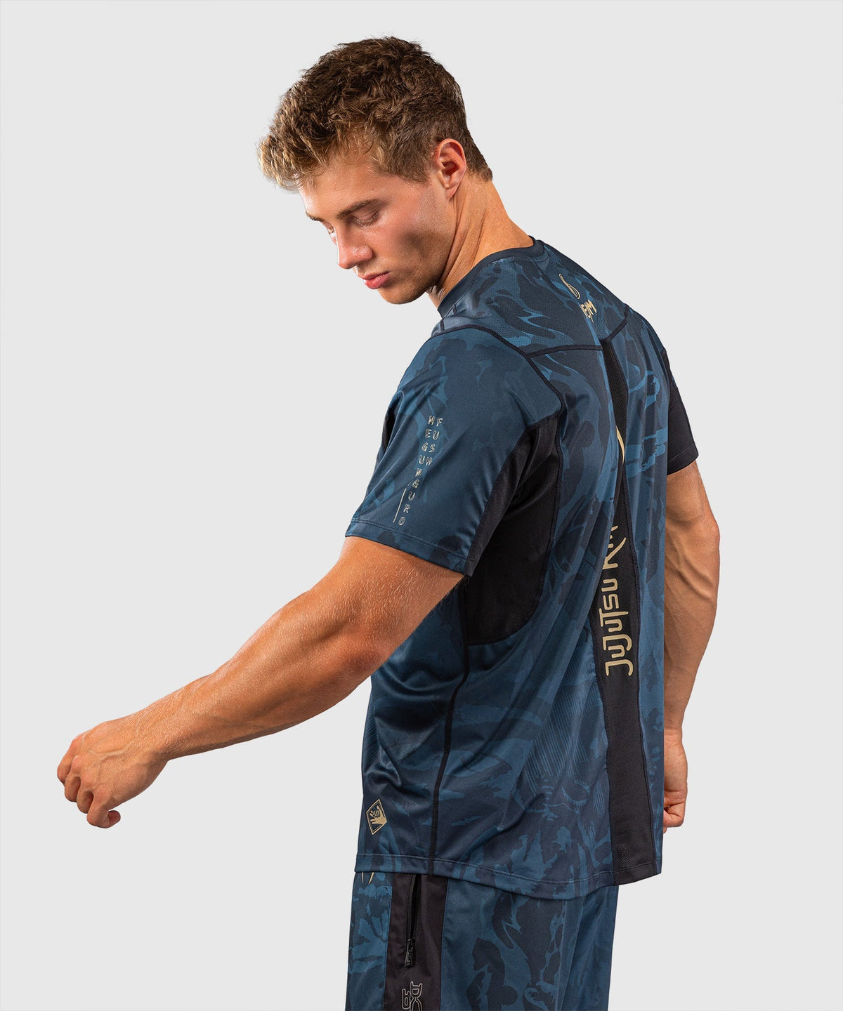 Venum T-Shirt Dry Tech Fushiguro Jujutsu Kaisen - Ozeanblau