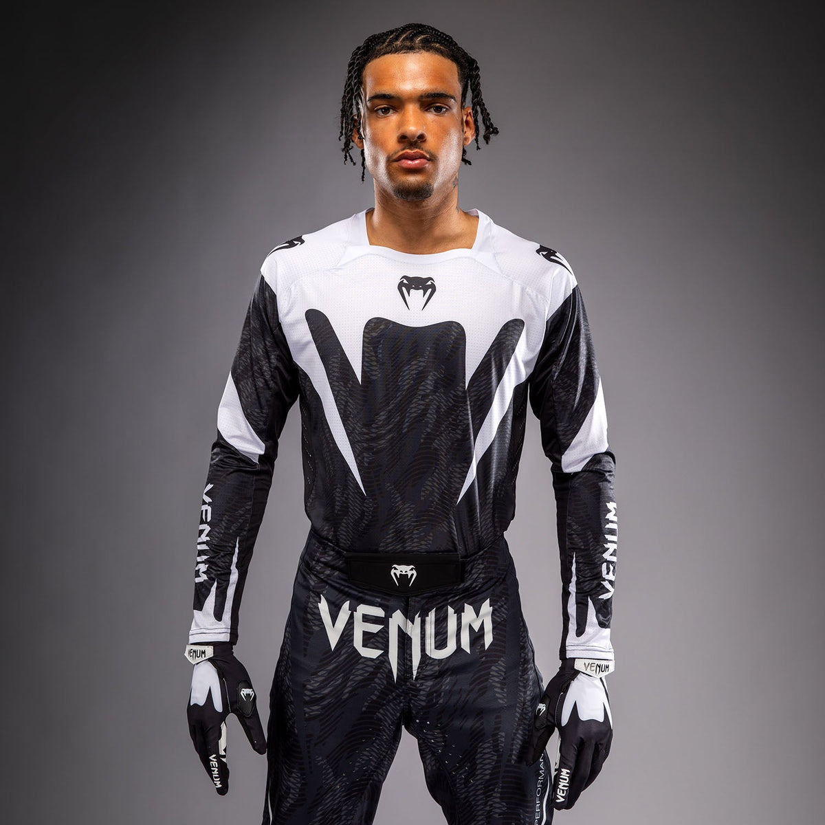 Venum Longsleeve MX Elite - Schwarz