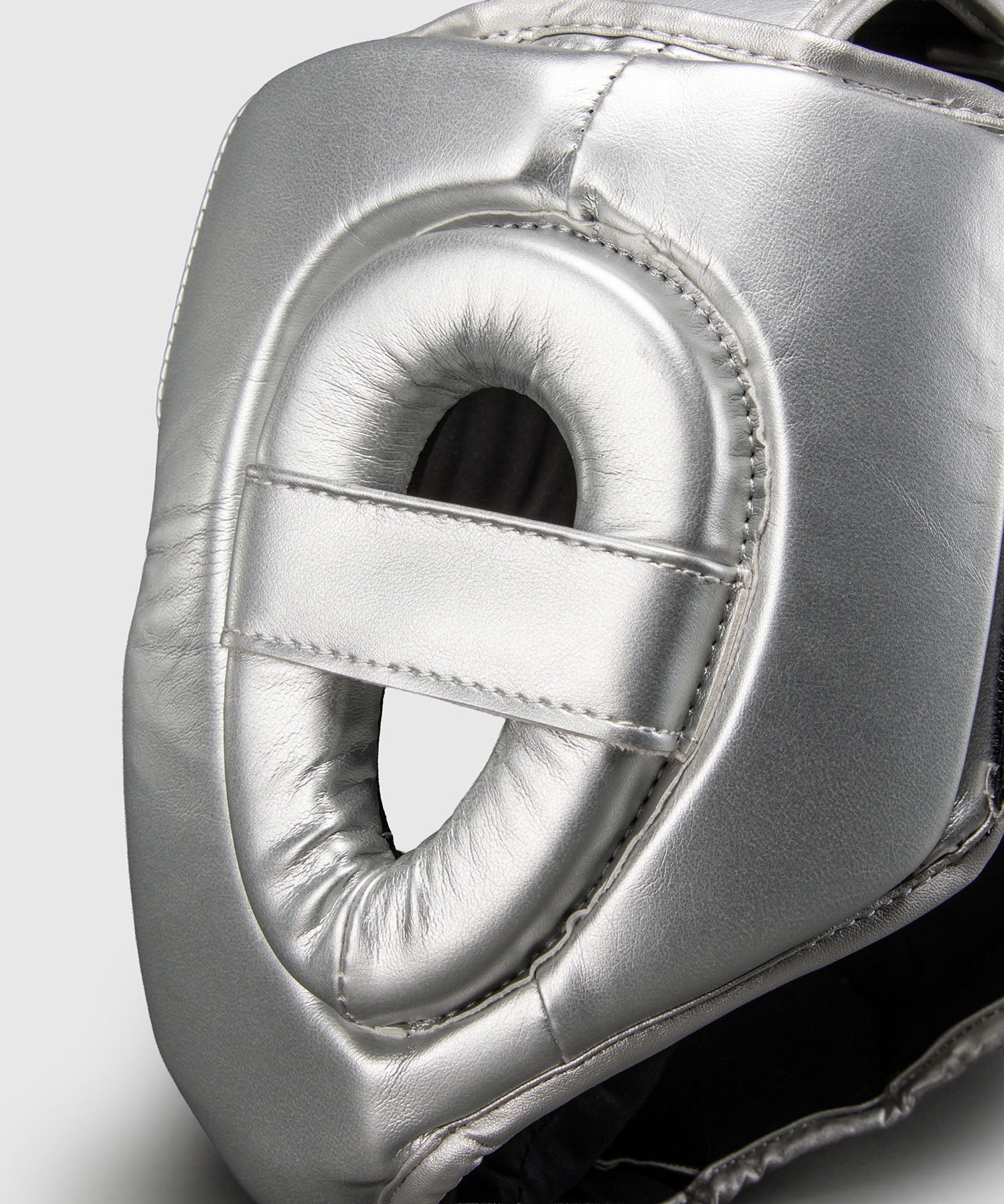Ringhorns Charger Kopfschutz Silber/Schwarz - Verschluss