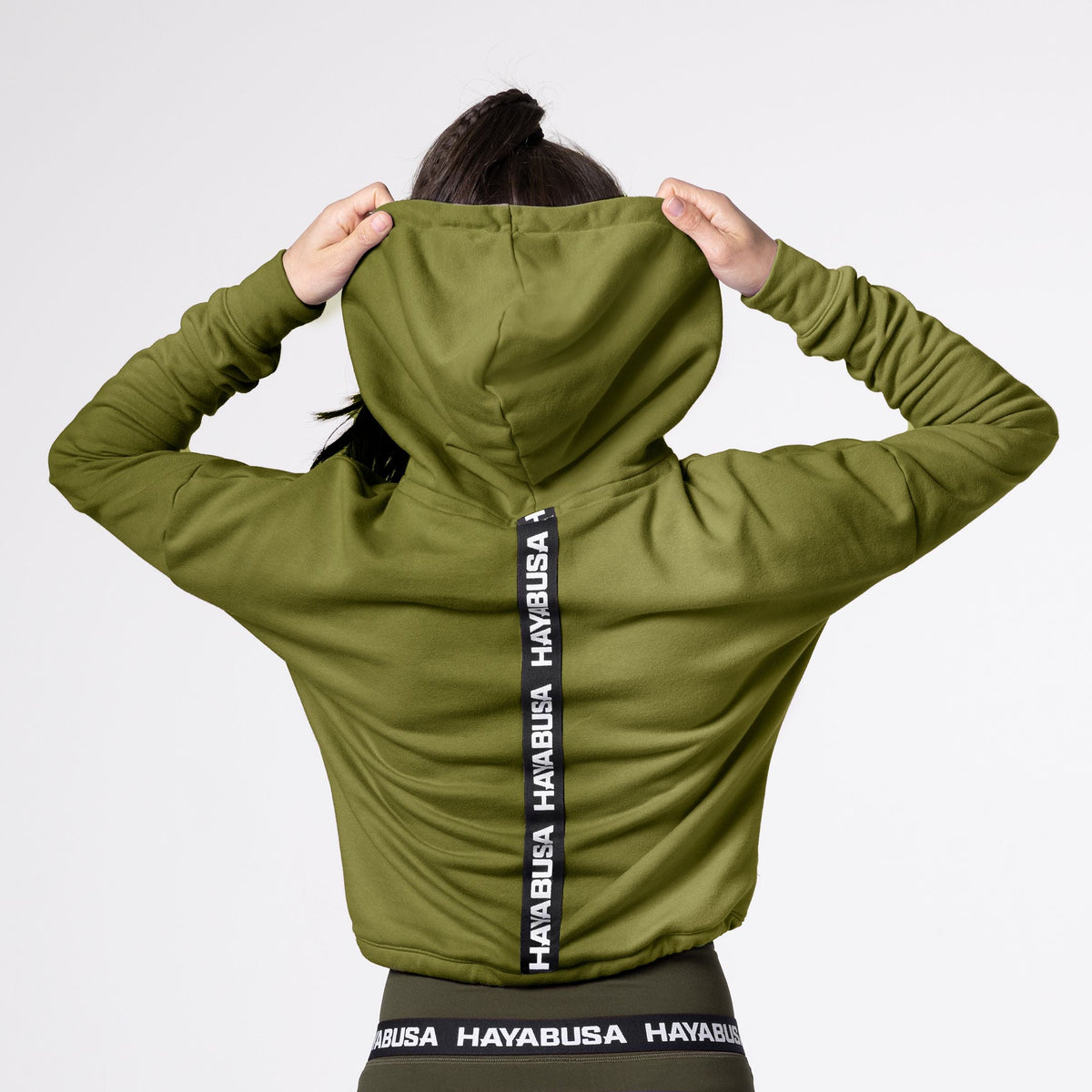 Hayabusa Hoodie Cozy Fleece Damen - Olivgrün