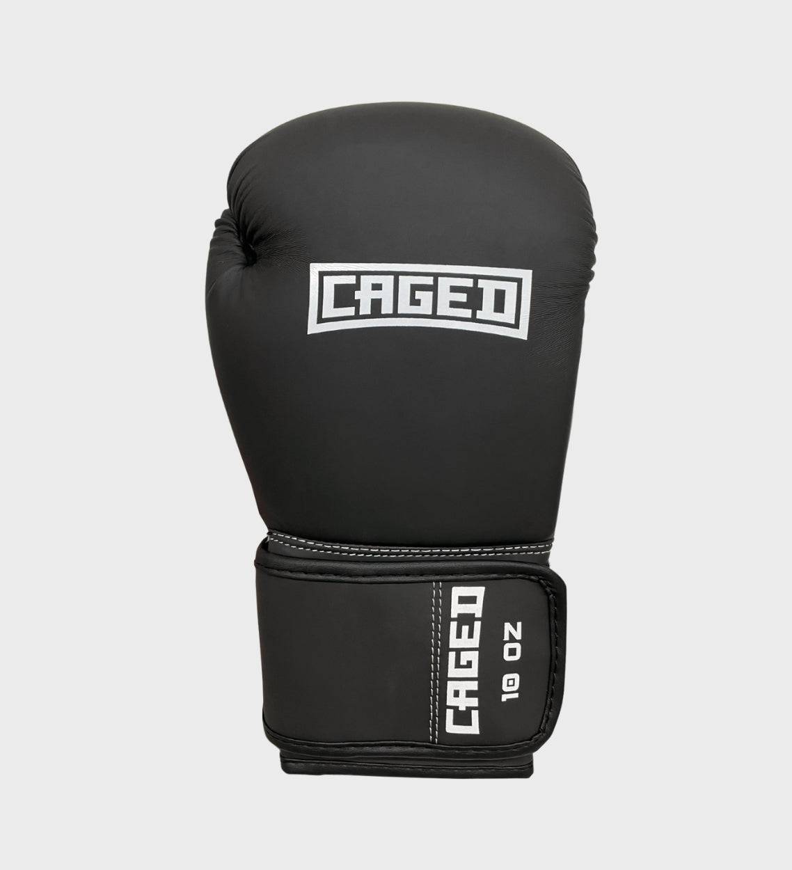 Caged Boxhandschuhe Shadow - Schwarz/Weiss - The Fight Company Deutschland