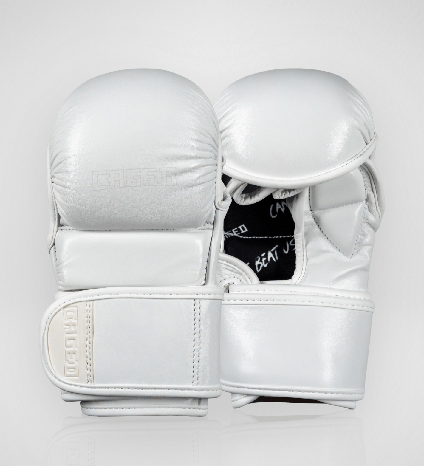 Caged MMA Handschuhe 'X Series' Sparring - Weiss