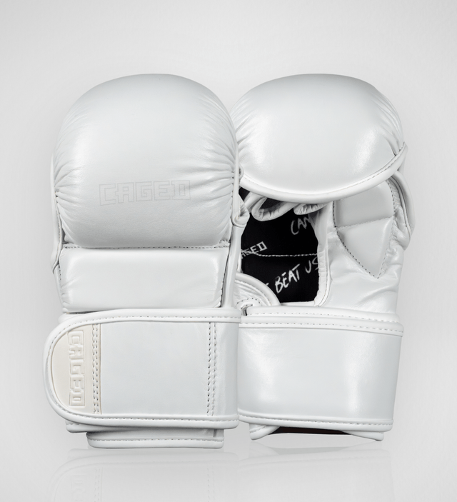 Caged MMA Handschuhe 'X Series' Sparring - Weiss - The Fight Company Deutschland