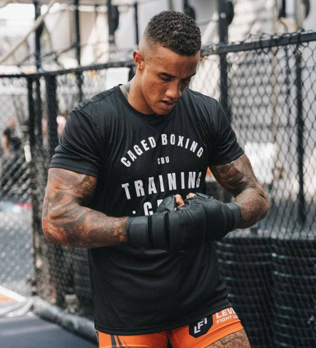 Caged T-Shirt Training Camp - Schwarz - The Fight Company Deutschland