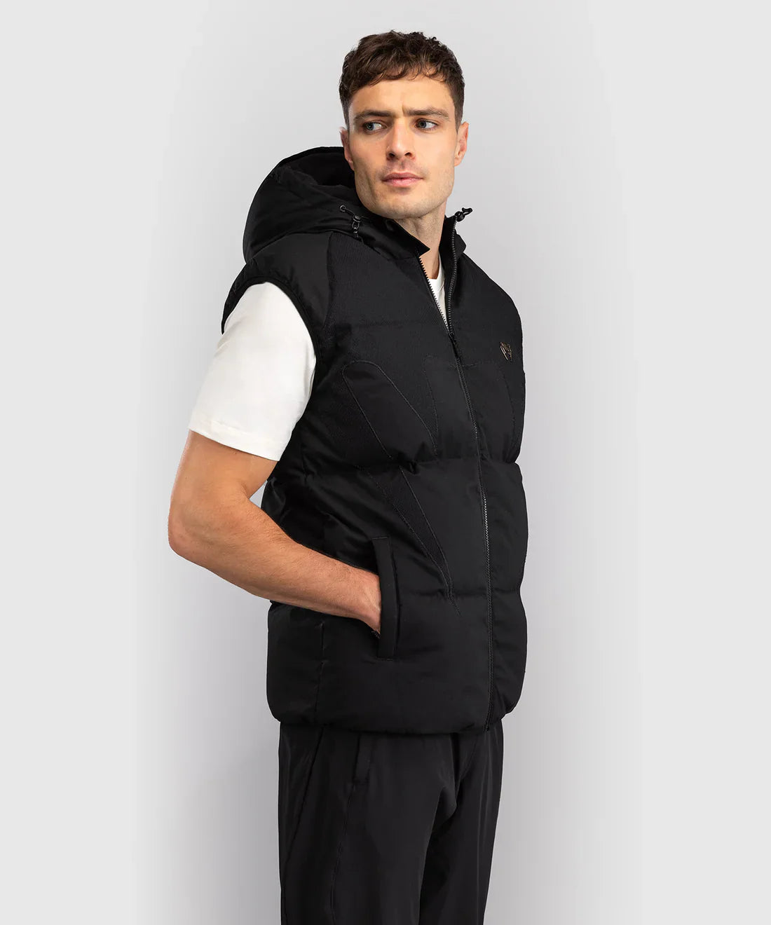 Venum Bodywarmer Attack Urban Gi Down – Schwarz