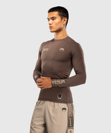 Venum UFC Rashguard Unity Lange Ärmel - Braun