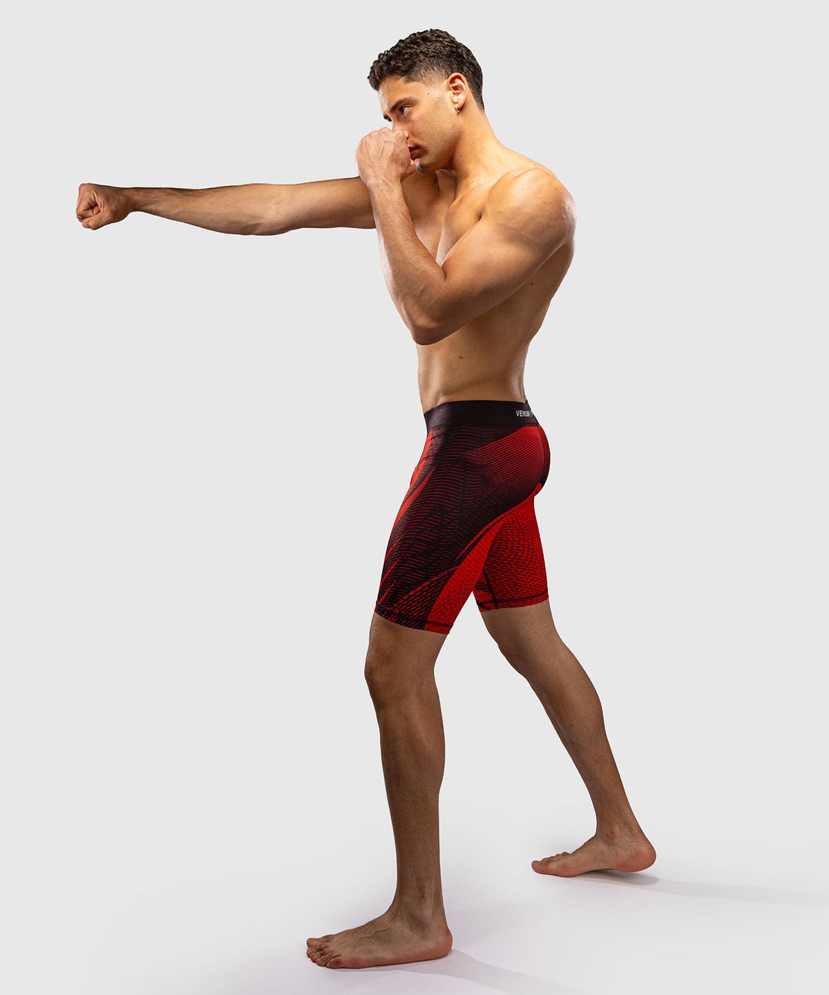 Venum Kompressionsshorts Galactic 3.0 - Rot/Silber