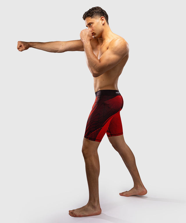 Venum Kompressionsshorts Galactic 3.0 - Rot/Silber
