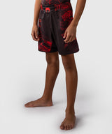 Venum MMA Shorts Wolf Atak Kinder - Schwarz/Rot