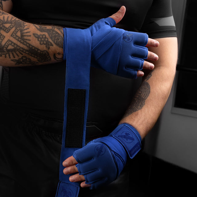 Hayabusa Handwraps Knuckle Guard - Blau