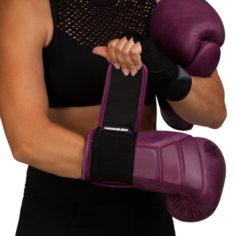 Hayabusa Boxhandschuhe T3 LX – Weinrot