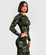 Venum x Sophia Rose Rashguard für Damen – Forest Camo