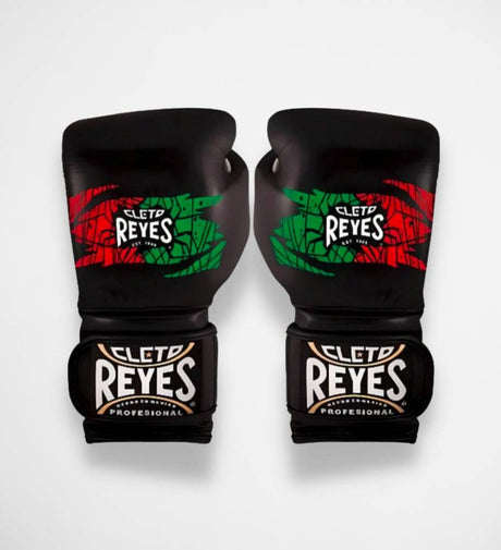 Cleto Reyes Boxhandschuhe 'Mexico' - Schwarz/Grün/Rot - The Fight Company Deutschland