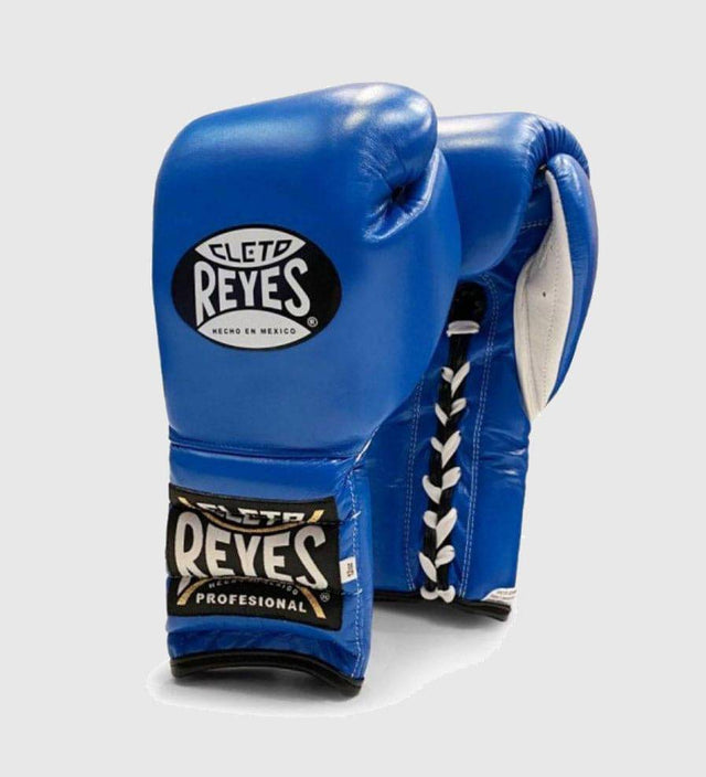 Cleto Reyes Boxhandschuhe Schnürung - Blau - The Fight Company Deutschland