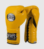 Cleto Reyes Boxhandschuhe Schnürung - Gelb - The Fight Company Deutschland