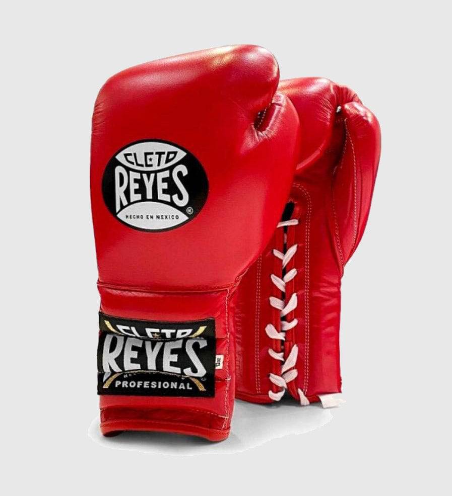 Cleto Reyes Boxhandschuhe Schnürung - Rot - The Fight Company Deutschland
