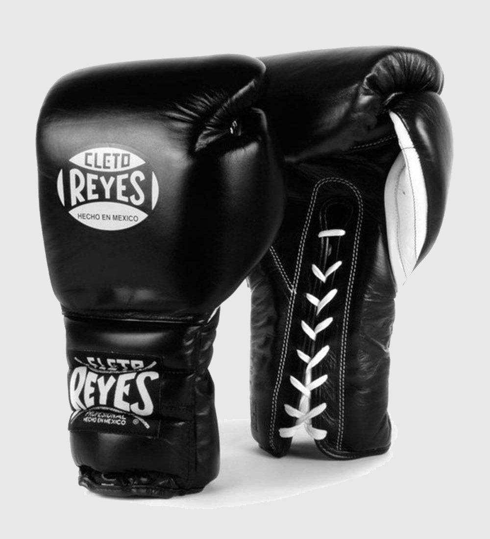 Cleto Reyes Boxhandschuhe Schnürung - Schwarz - The Fight Company Deutschland