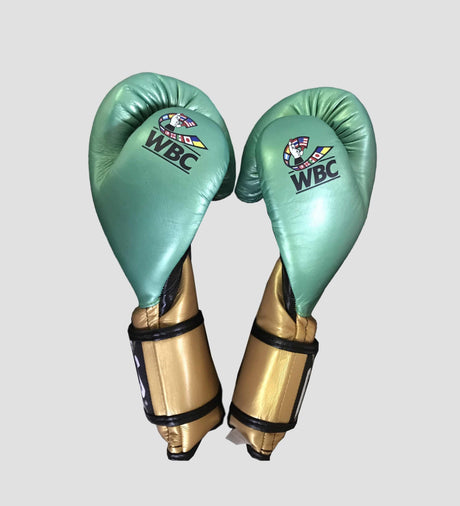 Cleto Reyes Boxhandschuhe WBC - Grün/Gold - The Fight Company Deutschland