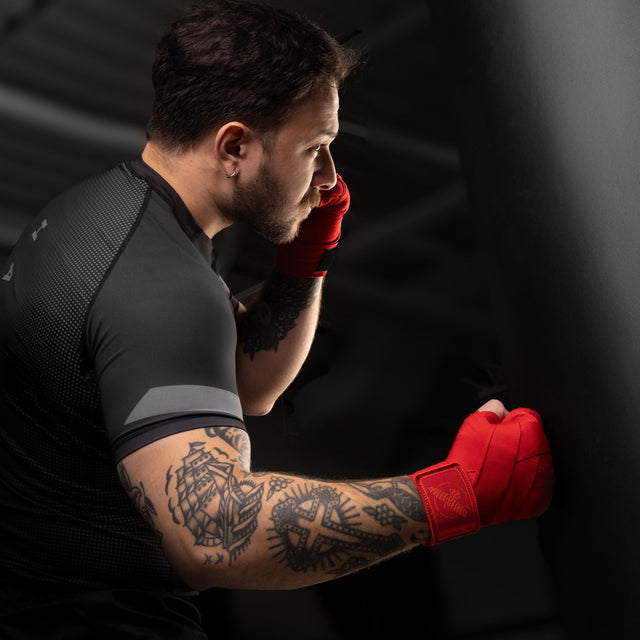 Hayabusa Handwraps Knuckle Guard - Rot