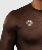 Venum Rashguard x Roger Gracie Academy Lange Ärmel - Dunkelbraun