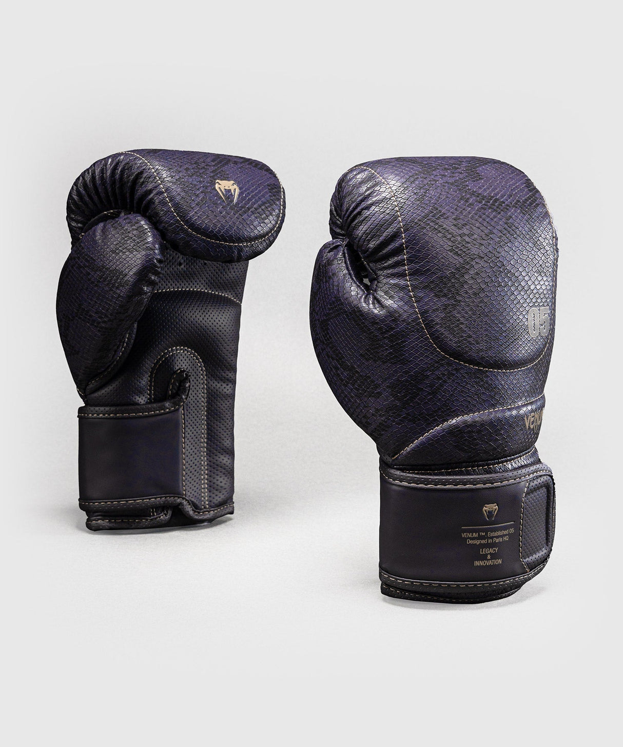 Venum Boxhandschuhe Impact Evo Scales - Dunkelviolett