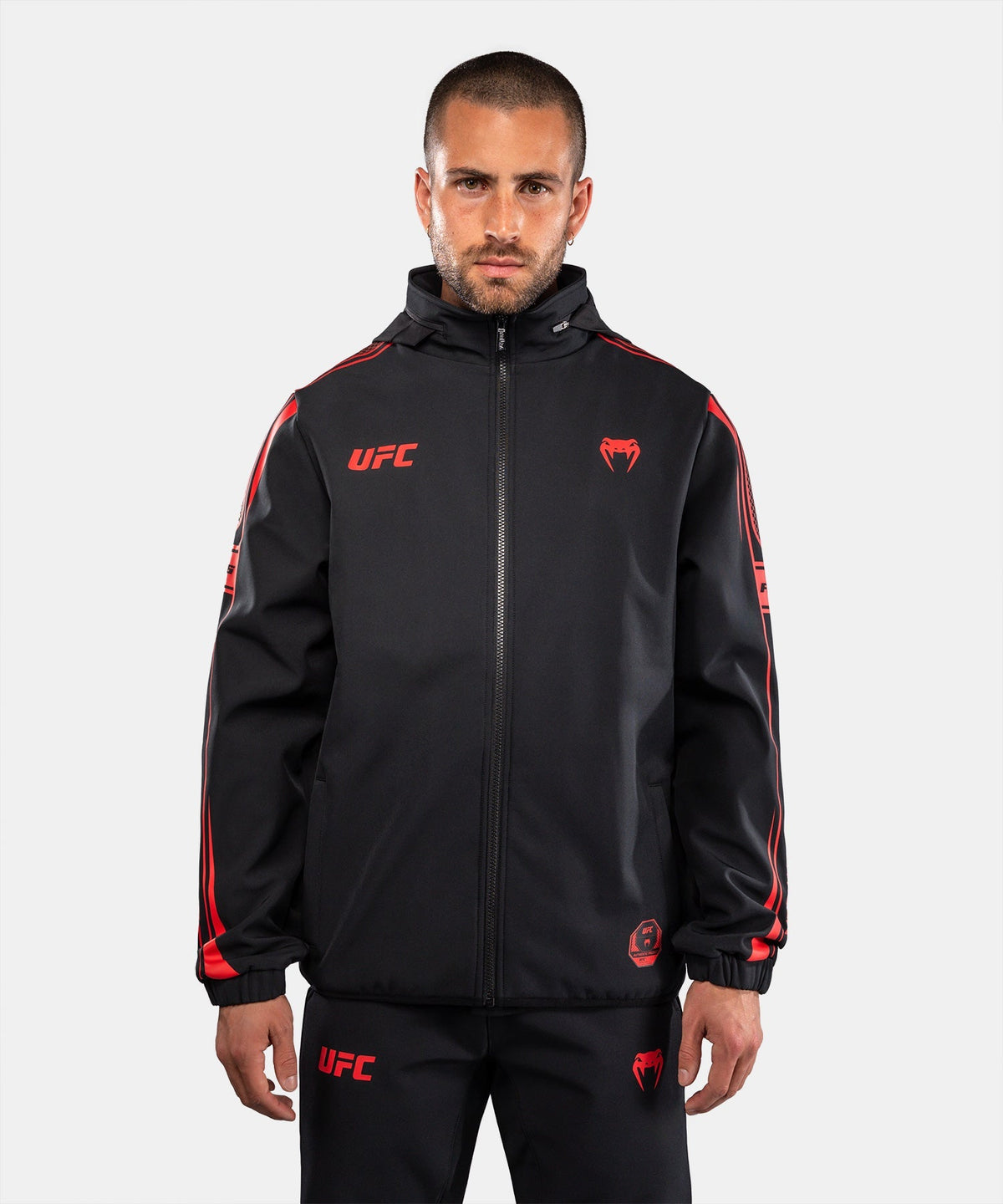 Venum UFC Hoodie Unity mit Reißverschluss Herren - Schwarz