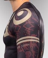 Venum Rashguard x Jujutsu Kaisen Sukuna Lange Ärmel - Schwarz/Beige