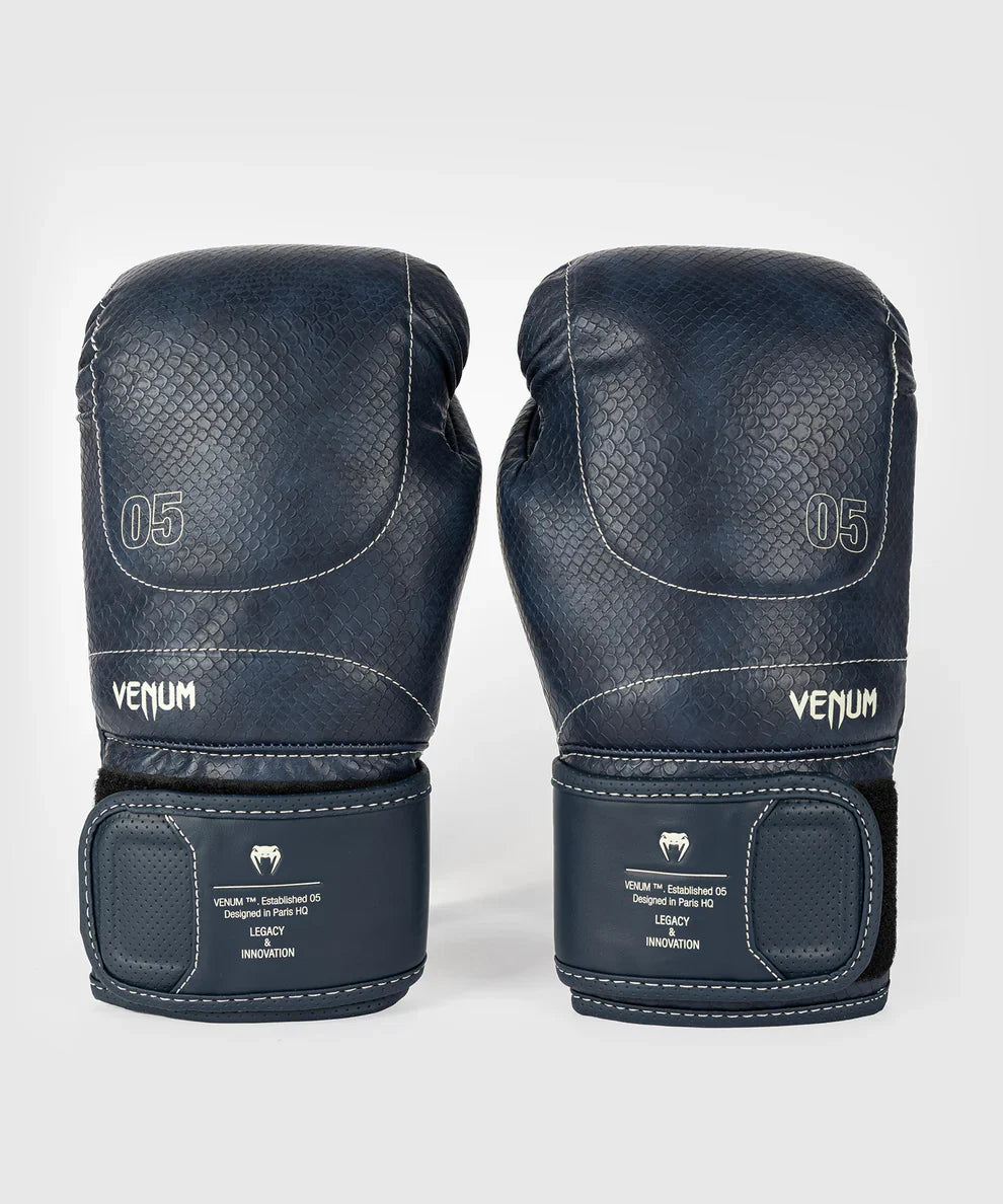 Venum Boxhandschuhe Impact Evo Scales – Nachtblau