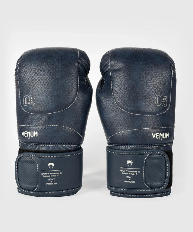 Venum Boxhandschuhe Impact Evo Scales – Nachtblau