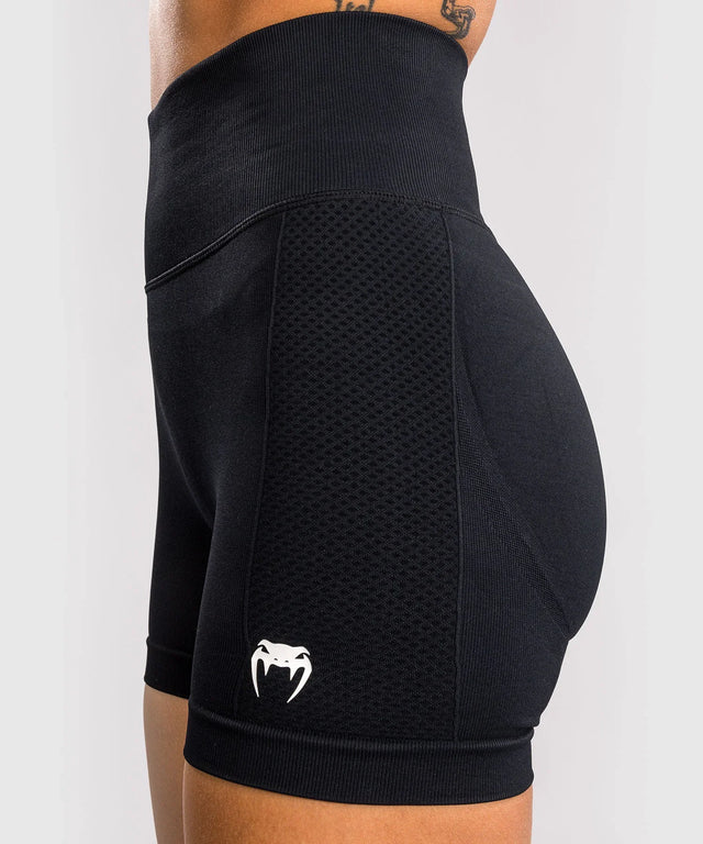 Venum Damen Sculpt Shorts – Schwarz/Weiss