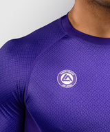 Venum Rashguard x Roger Gracie Academy Kurzarm - Lila