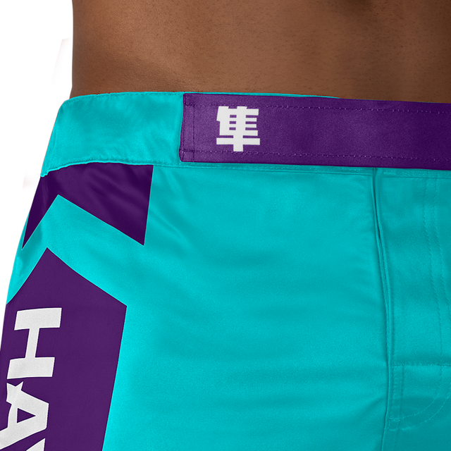 Hayabusa MMA-Shorts Icon - Meergrün