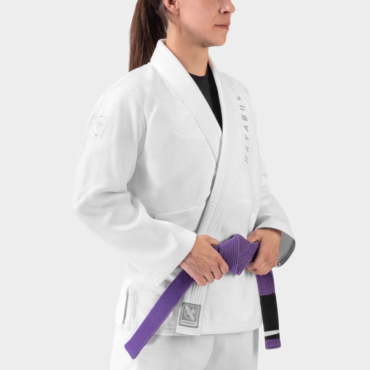 Hayabusa BJJ Gi Jacke Core Lightweight Damen - Weiß
