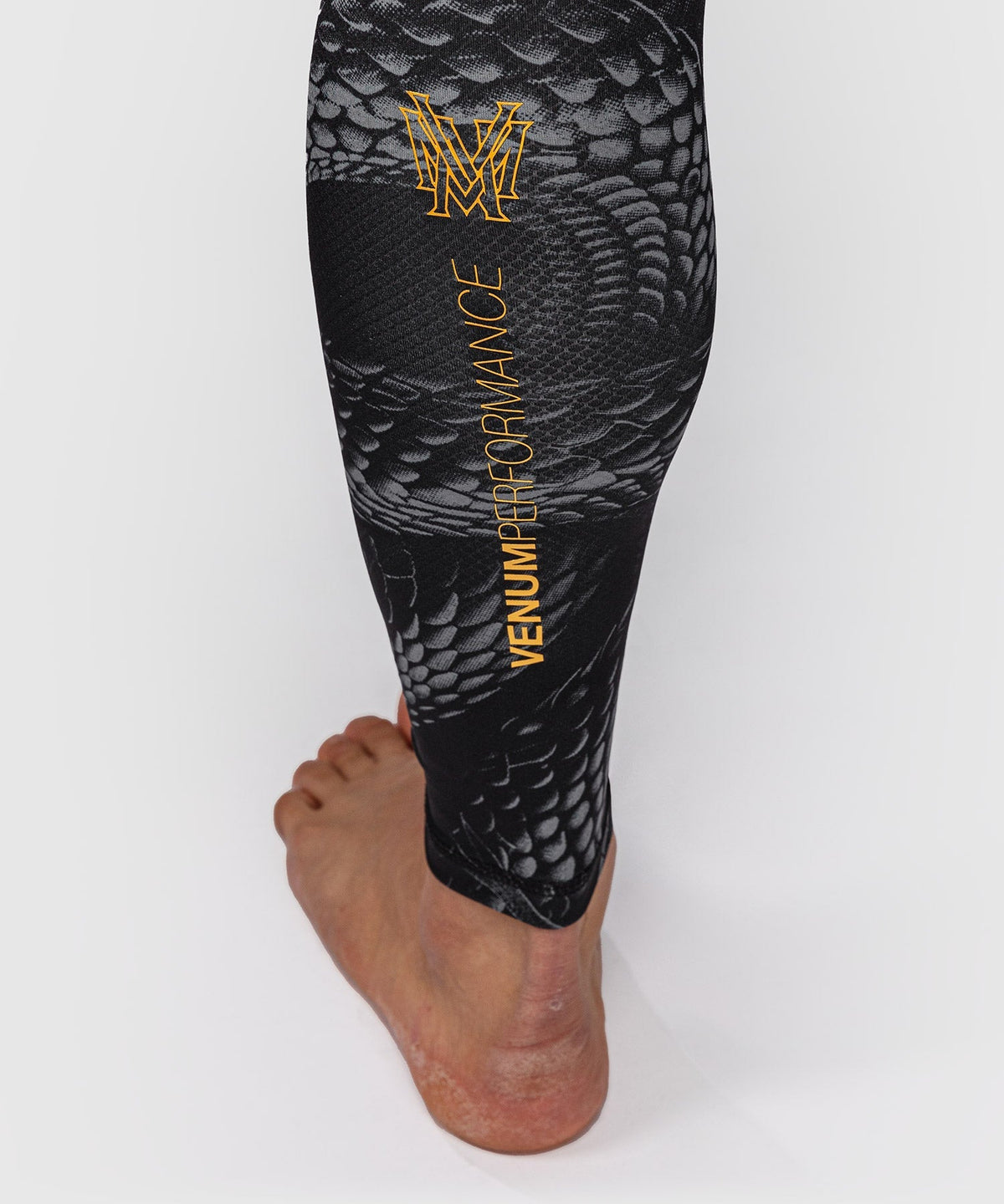 Venum Kompressionshose Matupa - Schwarz/Grau/Gold