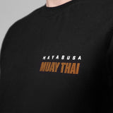 Hayabusa T-Shirt Discipline Muay Thai - Schwarz