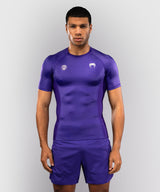 Venum Rashguard x Roger Gracie Academy Kurzarm - Lila
