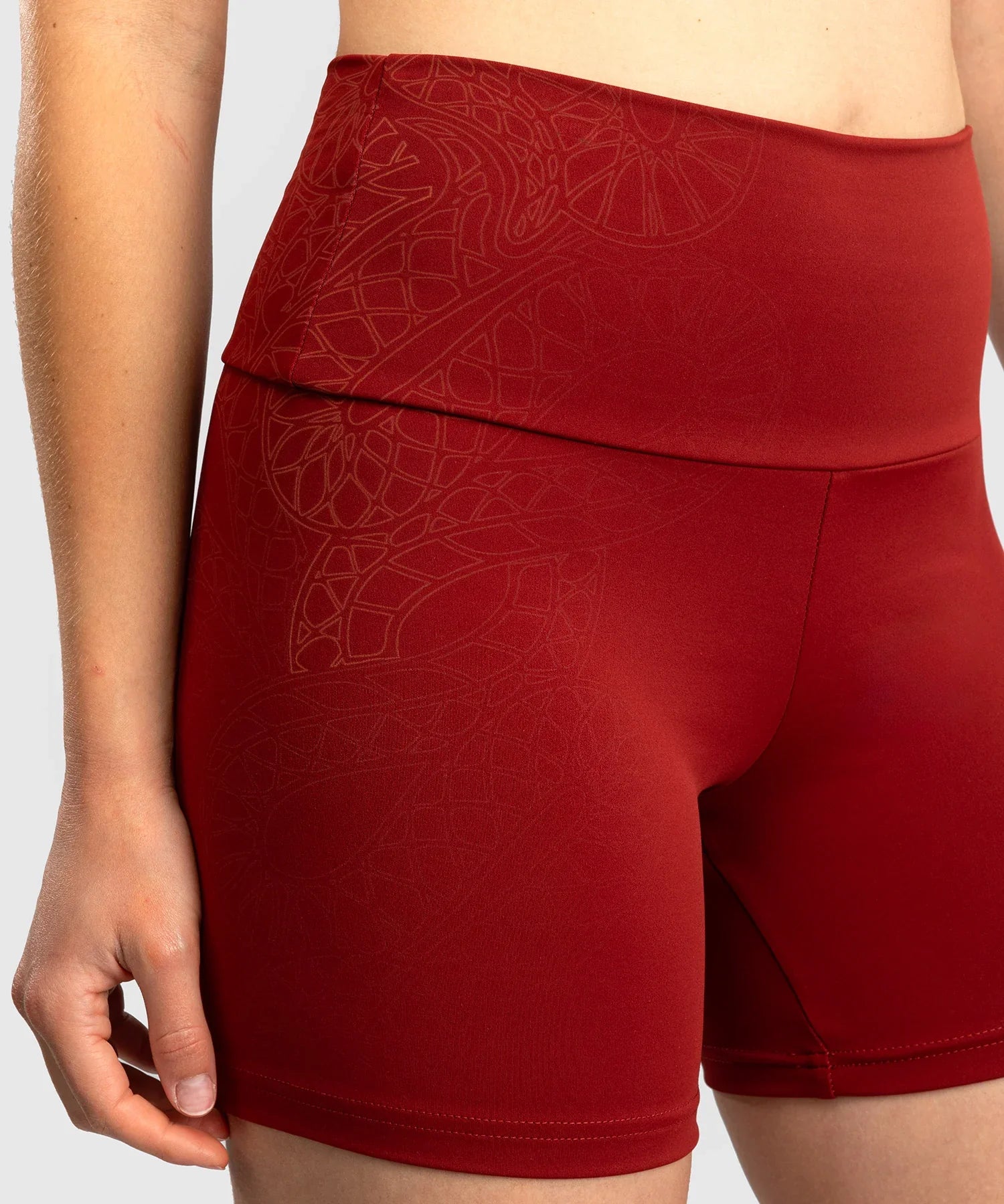 Venum Damen Shorts Serpenti - Burgundy