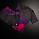 Hayabusa Rashguard Apex Nova Kurzarm Damen - Lila
